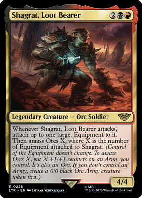 Magic: The Gathering - Shagrat, Loot Bearer - The Lord of the Rings: Tales of Middle-earth