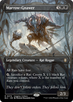 Magic: The Gathering - Marrow-Gnawer Foil - Bloomburrow Commander