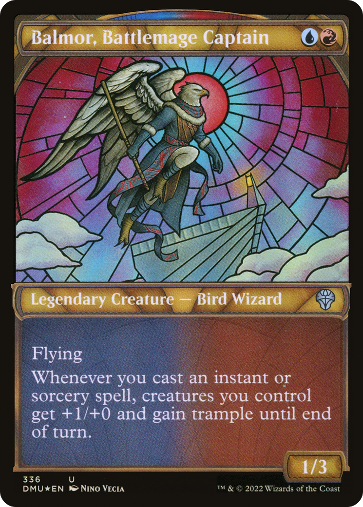 Magic the Gathering - Balmor, Battlemage Captain Foil - Dominaria United