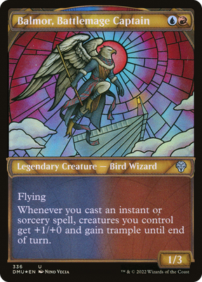Magic the Gathering - Balmor, Battlemage Captain Foil - Dominaria United