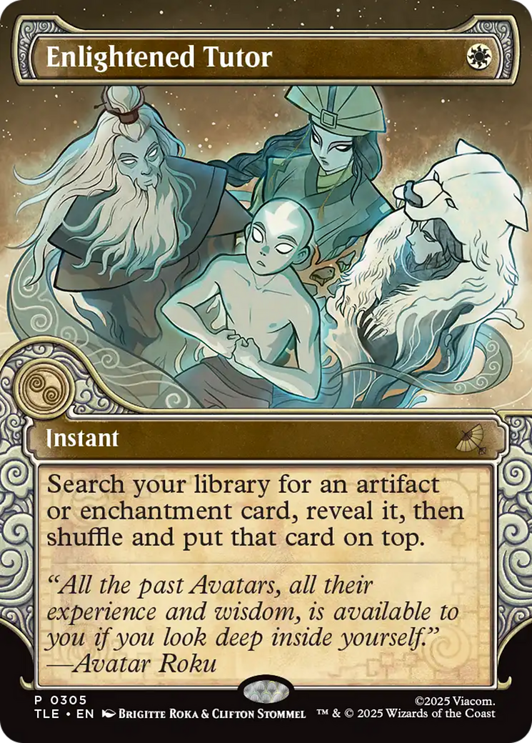 Magic: The Gathering - Enlightened Tutor - Avatar: The Last Airbender Eternal
