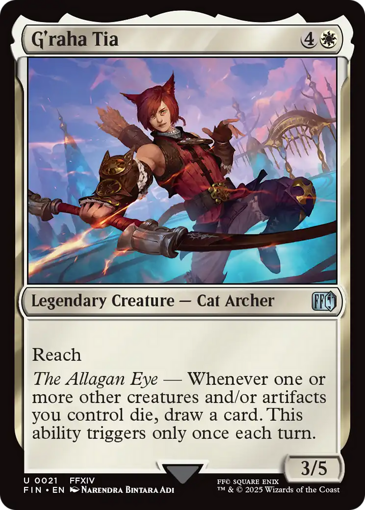 Magic: The Gathering - G'raha Tia Foil - Final Fantasy