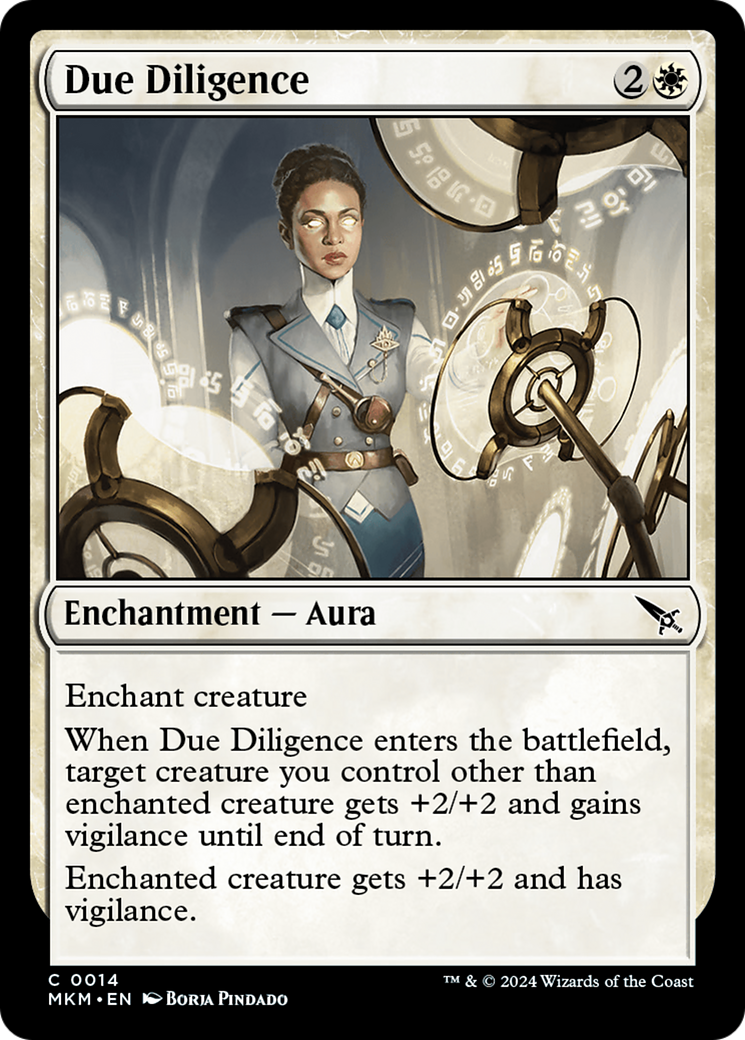 Magic: The Gathering - Due Diligence Foil - Murders at Karlov Manor
