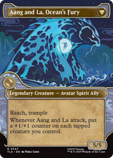 Magic: The Gathering - Aang, Swift Savior // Aang and La, Ocean's Fury - Avatar: The Last Airbender