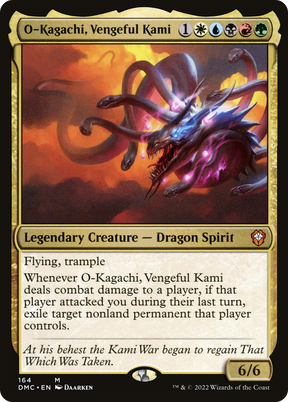 Magic: The Gathering - O-Kagachi, Vengeful Kami - Dominaria United Commander