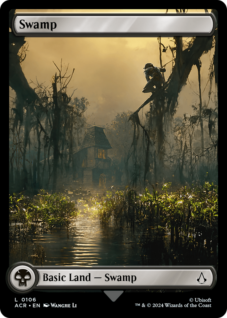 Magic: The Gathering - Swamp #106 Foil - Assassin's Creed