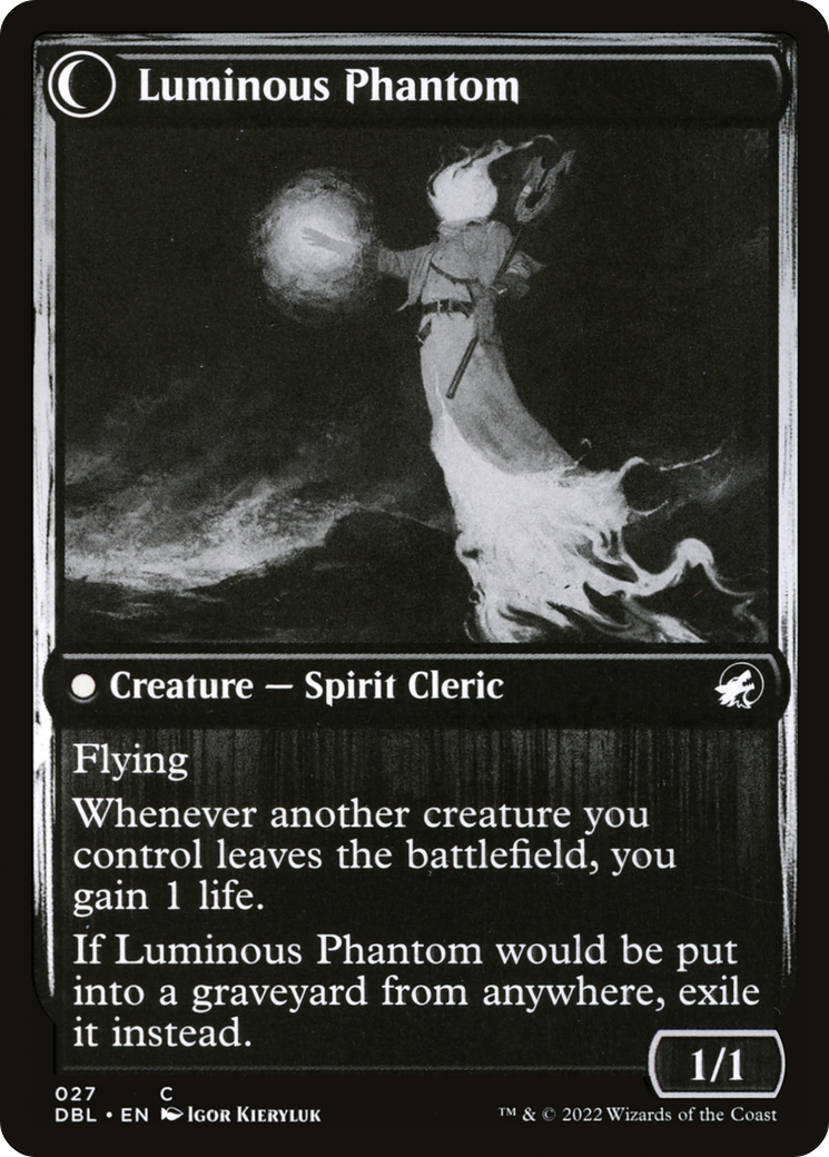 Magic: The Gathering - Lunarch Veteran // Luminous Phantom Foil - Innistrad: Double Feature