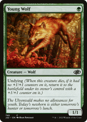 Magic: The Gathering - Young Wolf - Jumpstart 2022