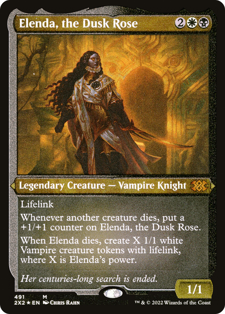 Magic: The Gathering - Elenda, the Dusk Rose Foil - Double Masters 2022