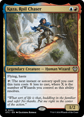 Magic: The Gathering - Kaza, Roil Chaser - Outlaws of Thunder Junction Commander
