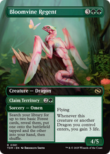 Magic: The Gathering - Bloomvine Regent // Claim Territory Foil - Tarkir: Dragonstorm