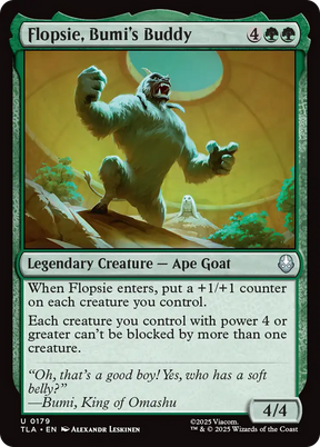 Magic: The Gathering - Flopsie, Bumi's Buddy - Avatar: The Last Airbender