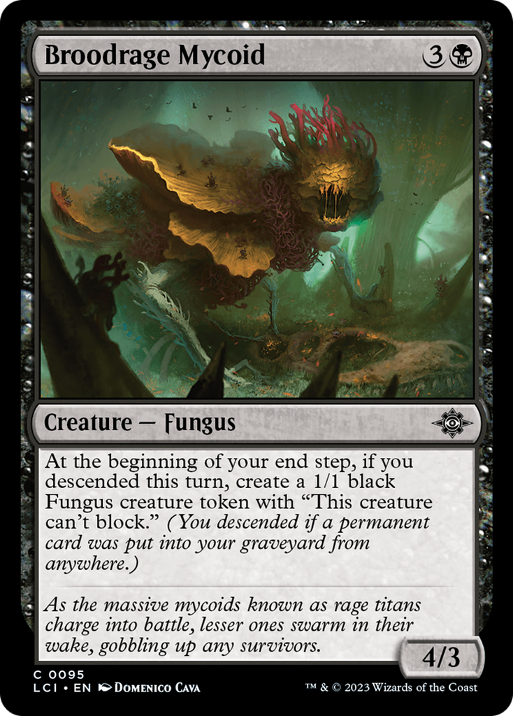 Magic: The Gathering - Broodrage Mycoid - The Lost Caverns of Ixalan