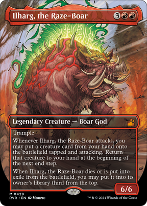 Magic: The Gathering - Ilharg, the Raze-Boar - Ravnica Remastered