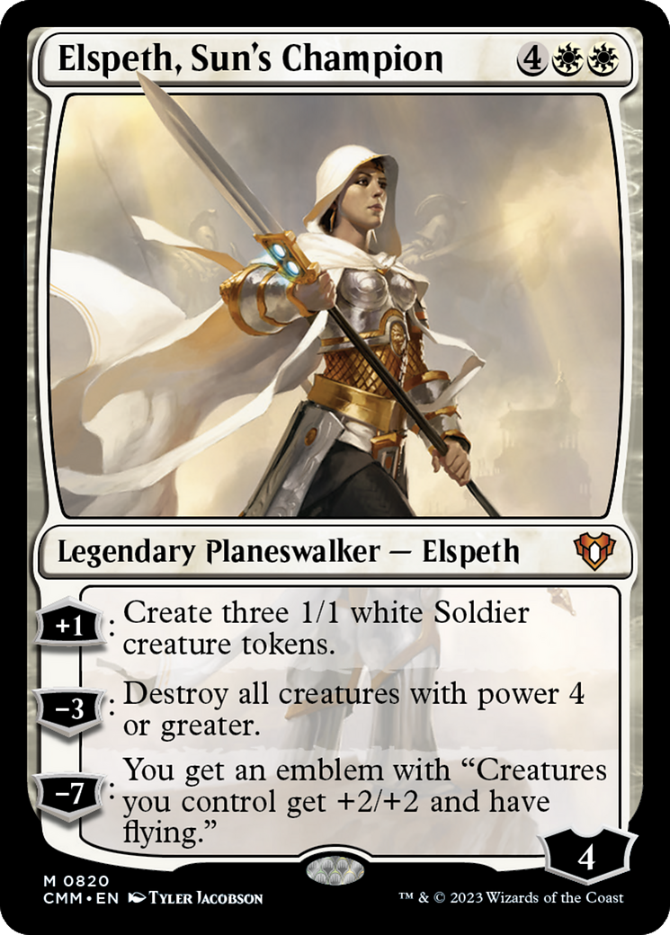 Magic: The Gathering - Elspeth, Sun's Champion - Commander Masters