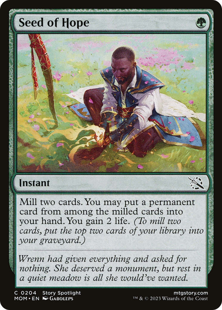 Magic: The Gathering - Seed of Hope Foil - March of the Machine