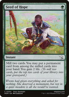 Magic: The Gathering - Seed of Hope Foil - March of the Machine