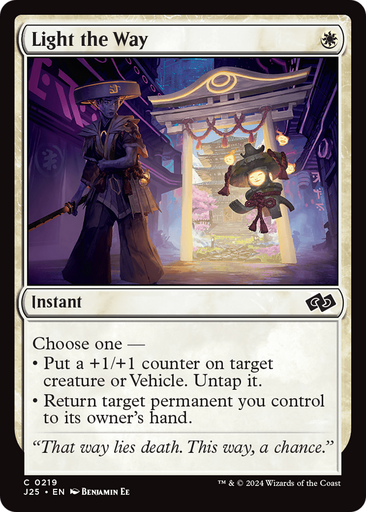 Magic: The Gathering - Light the Way - Foundations Jumpstart