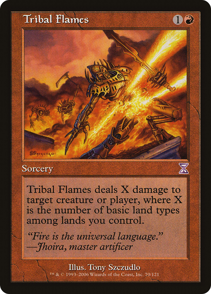 Magic: The Gathering - Tribal Flames - Time Spiral Timeshifted