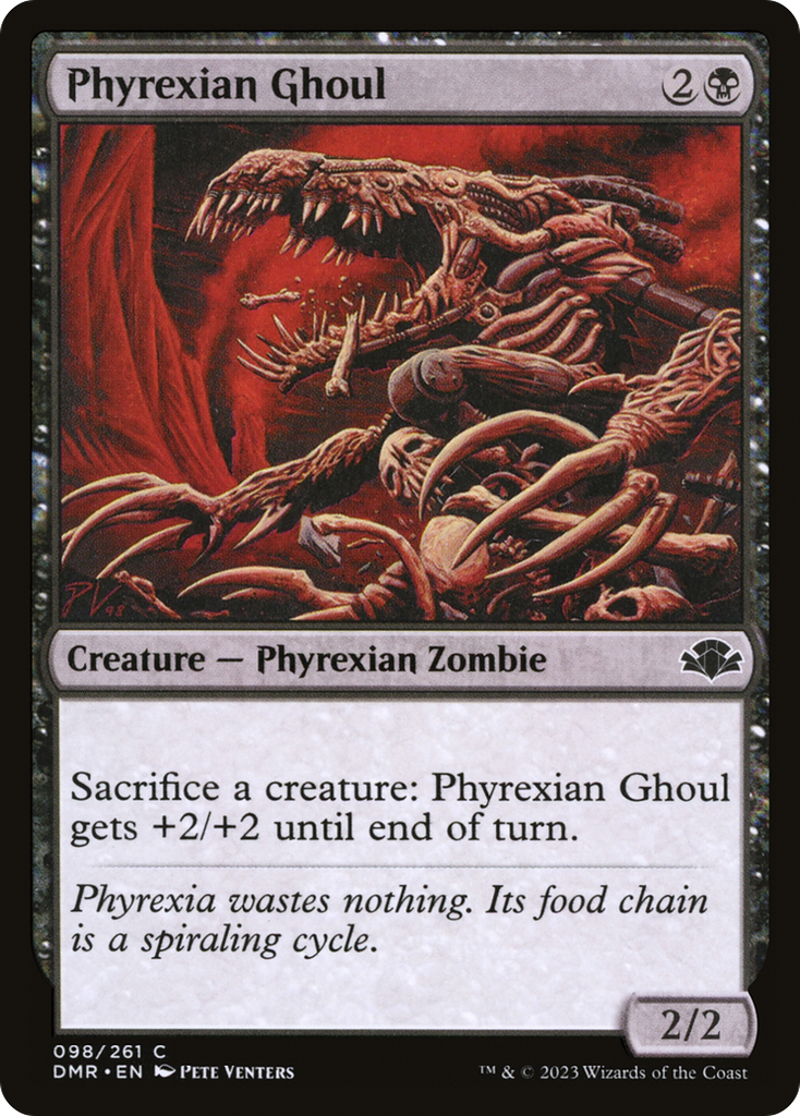 Magic: The Gathering - Phyrexian Ghoul Foil - Dominaria Remastered