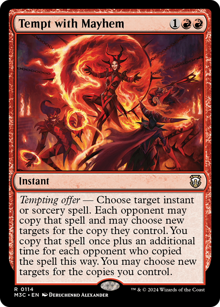 Magic: The Gathering - Tempt with Mayhem - Modern Horizons 3 Commander