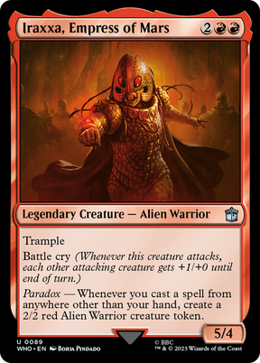 Magic: The Gathering - Iraxxa, Empress of Mars - Doctor Who