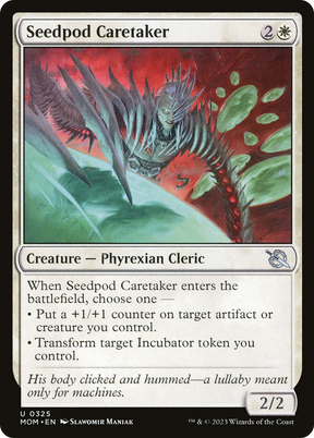 Magic: The Gathering - Seedpod Caretaker Foil - March of the Machine