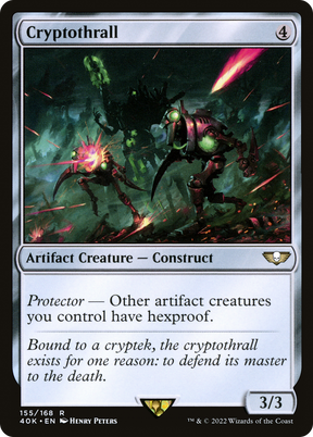 Magic: The Gathering - Cryptothrall - Warhammer 40000 Commander