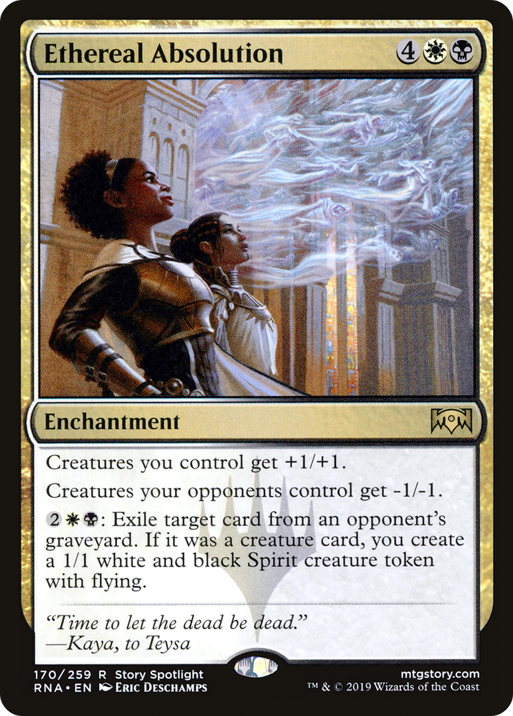 Magic: The Gathering - Ethereal Absolution Foil - Ravnica Allegiance