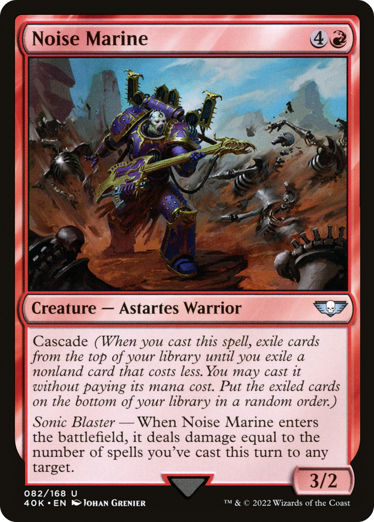 Magic: The Gathering - Noise Marine - Warhammer 40000 Commander