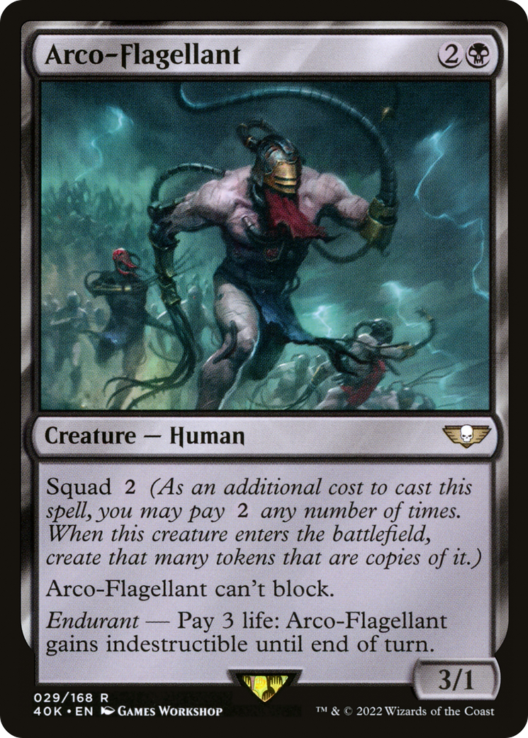 Magic: The Gathering - Arco-Flagellant - Warhammer 40000 Commander