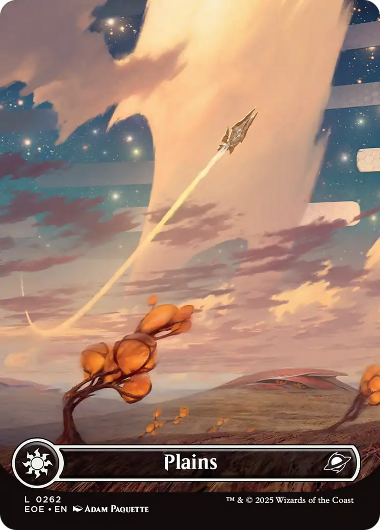 Magic: The Gathering - Plains #262 Foil - Edge of Eternities