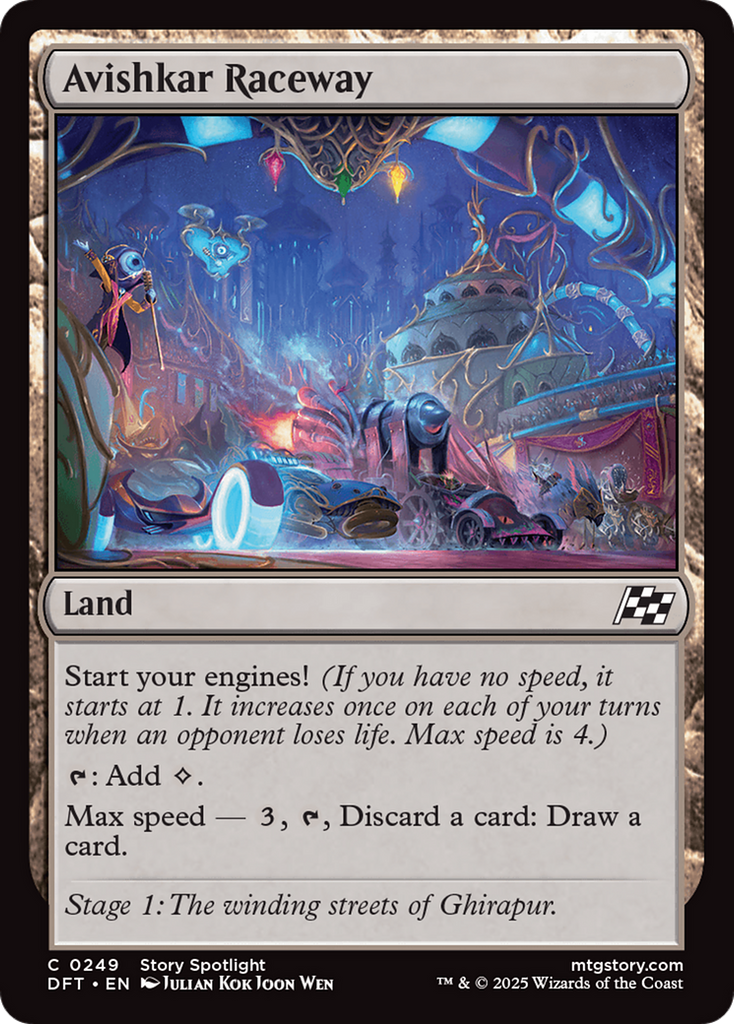 Magic: The Gathering - Avishkar Raceway - Aetherdrift