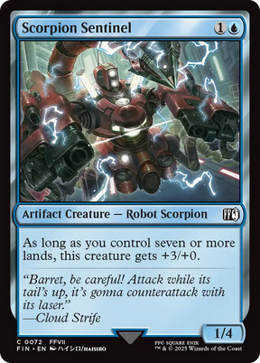 Magic: The Gathering - Scorpion Sentinel Foil - Final Fantasy