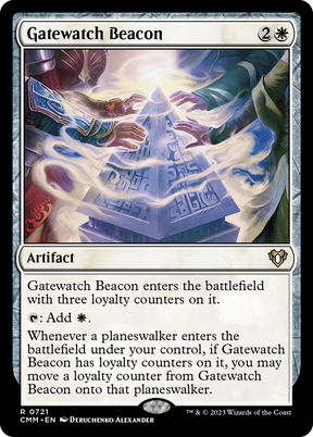 Magic: The Gathering - Gatewatch Beacon - Commander Masters