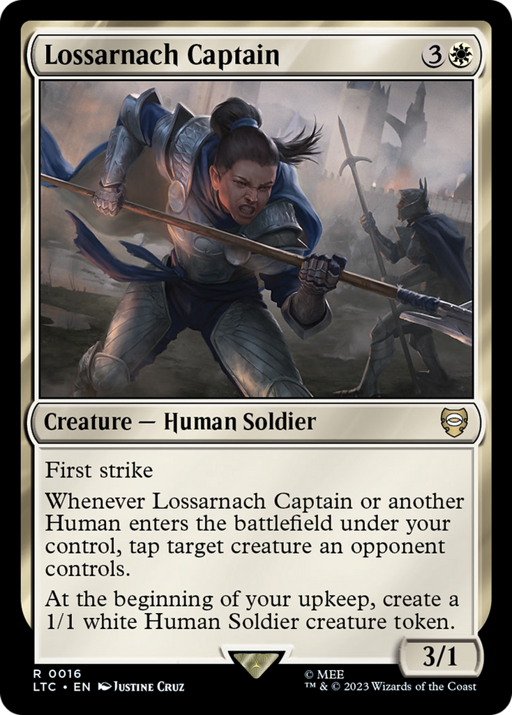Magic: The Gathering - Lossarnach Captain - Tales of Middle-earth Commander