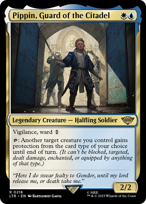 Magic: The Gathering - Pippin, Guard of the Citadel Foil - The Lord of the Rings: Tales of Middle-earth