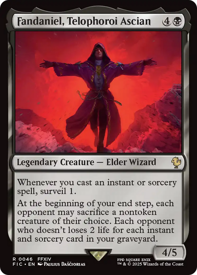 Magic: The Gathering - Fandaniel, Telophoroi Ascian - Final Fantasy Commander