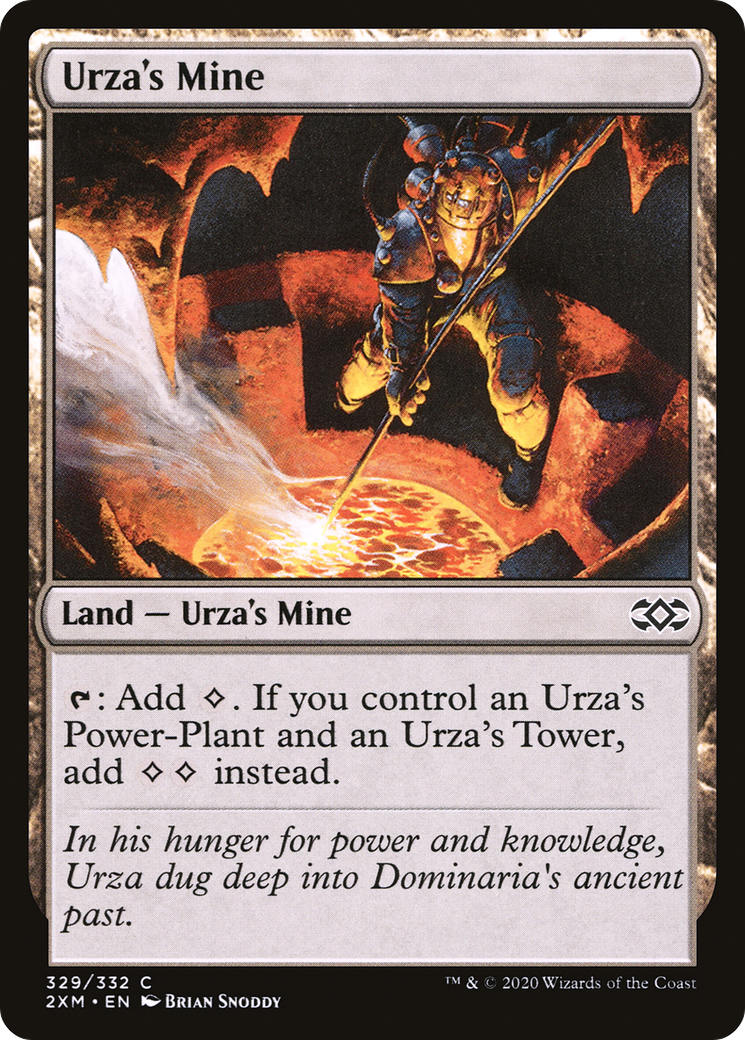 Magic: The Gathering - Urza's Mine Foil - Double Masters