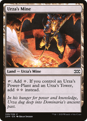 Magic: The Gathering - Urza's Mine Foil - Double Masters