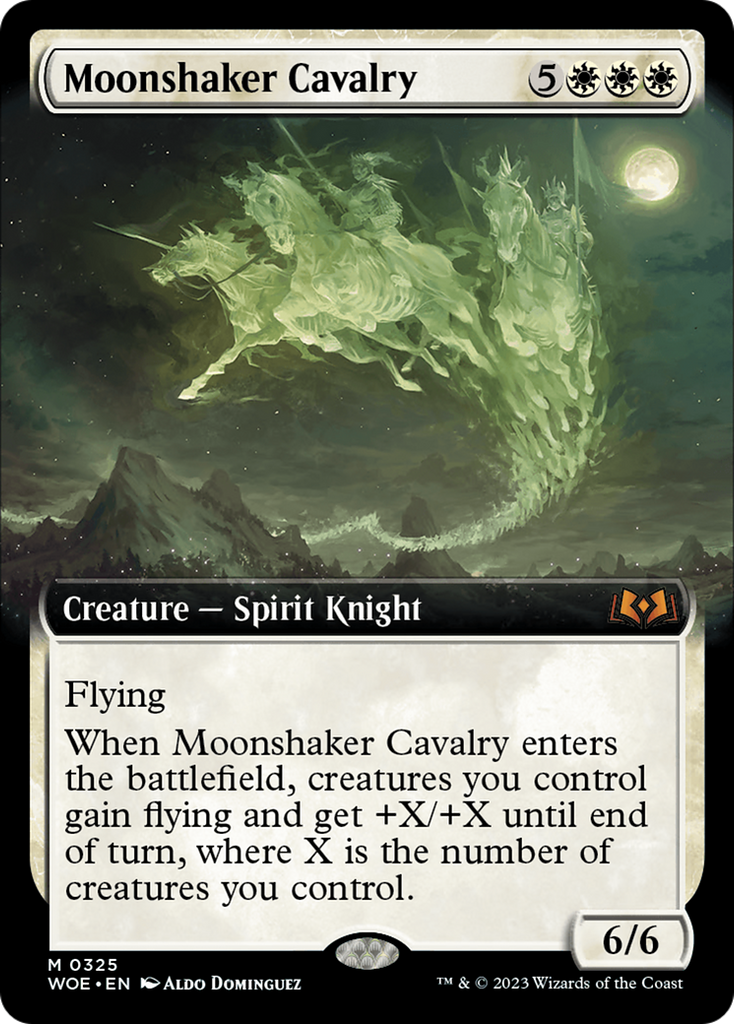 Magic: The Gathering - Moonshaker Cavalry - Wilds of Eldraine