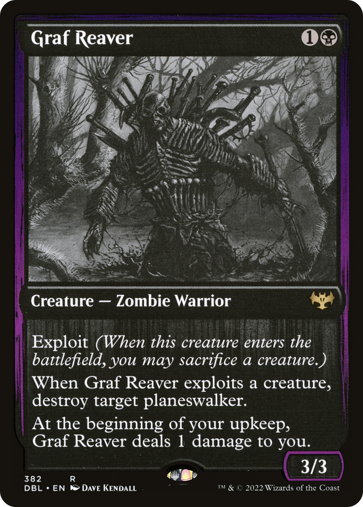 Magic: The Gathering - Graf Reaver Foil - Innistrad: Double Feature
