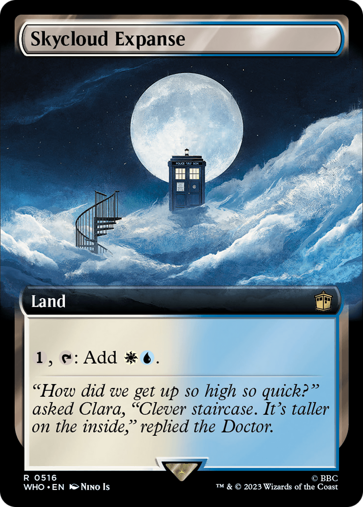 Magic: The Gathering - Skycloud Expanse - Doctor Who