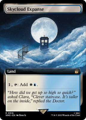 Magic: The Gathering - Skycloud Expanse - Doctor Who