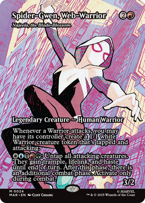 Magic: The Gathering - Najeela, the Blade-Blossom Foil - Marvel Universe