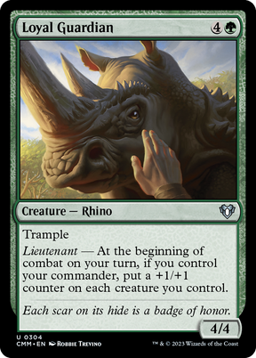 Magic: The Gathering - Loyal Guardian Foil - Commander Masters