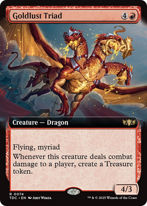 Magic: The Gathering - Goldlust Triad - Tarkir: Dragonstorm Commander