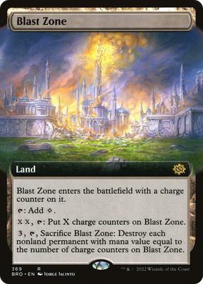 Magic: The Gathering - Blast Zone Foil - The Brothers' War