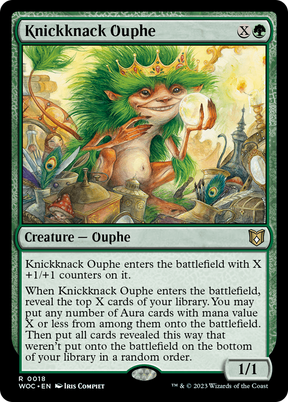 Magic: The Gathering - Knickknack Ouphe - Wilds of Eldraine Commander