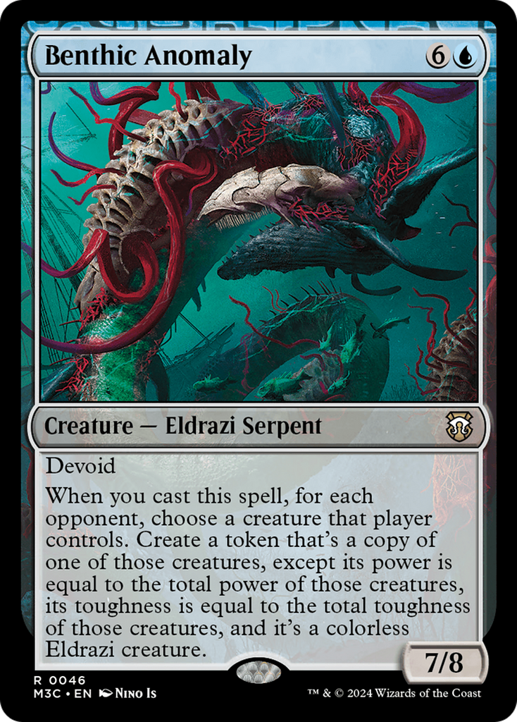 Magic: The Gathering - Benthic Anomaly - Modern Horizons 3 Commander